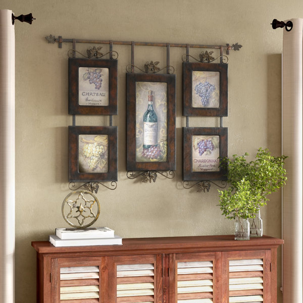 Darby Home Co Hanging Wine Wall Décor & Reviews Wayfair